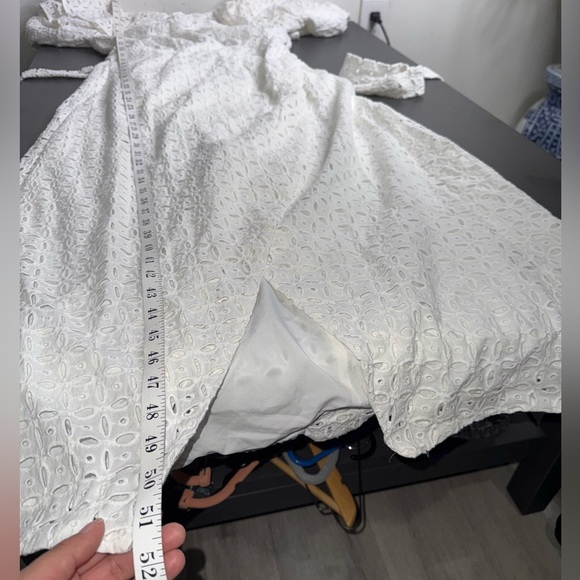 PAPER LONDON Gaga Frill Cotton Dress NWT - Picture 12 of 12